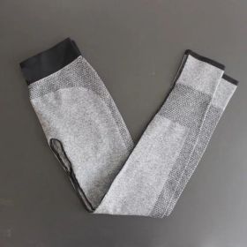 Harlan pants yoga pants women running fitness sweatpants slim quick-drying casual pants (Color: grey, size: XL)